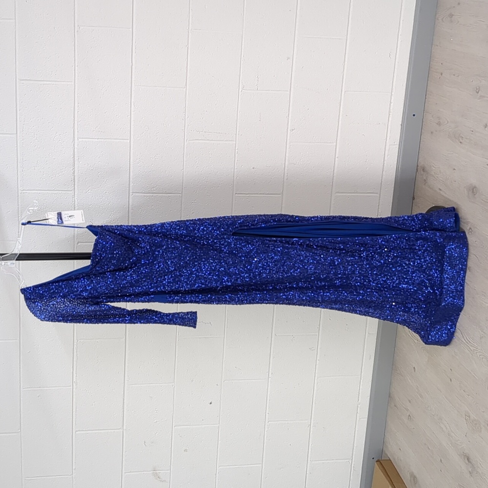 Ashley Lauren size 16 Blue Gown